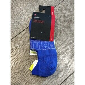 Lululemon Power Stride Active Heel Grip Socks Men's Size 9.5-12 No Show